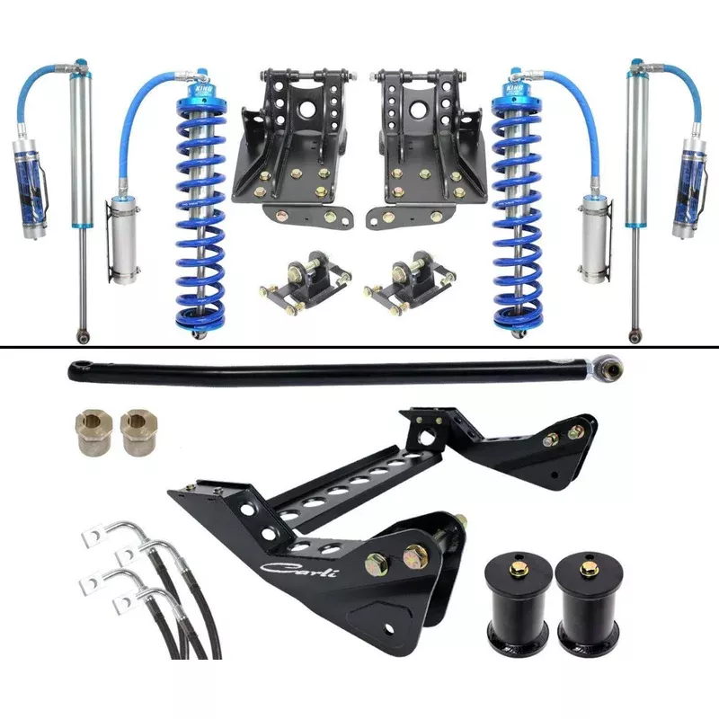 ’05-07 Ford F250/350 2.5 Coilover System-4.5″ Lift