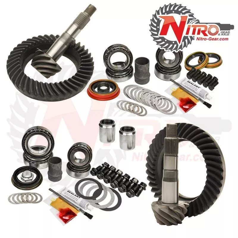 ’05-15 Toyota Tacoma W/ E-Locker Front and Rear Gear Package Kit