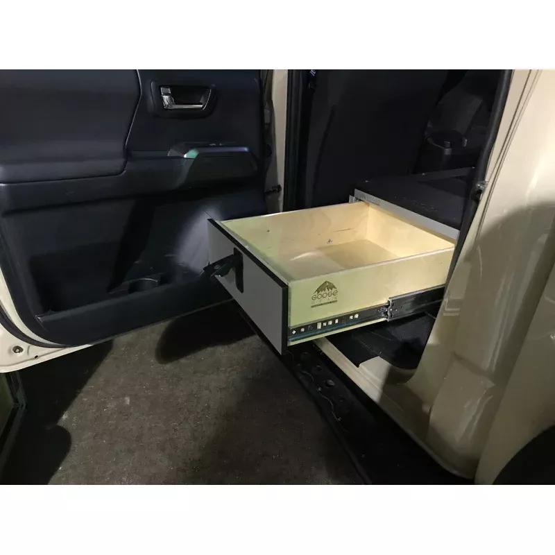 ’05-23 Toyota Tacoma Double Cab 2nd Row Single Drawer Module 40% Driver Side