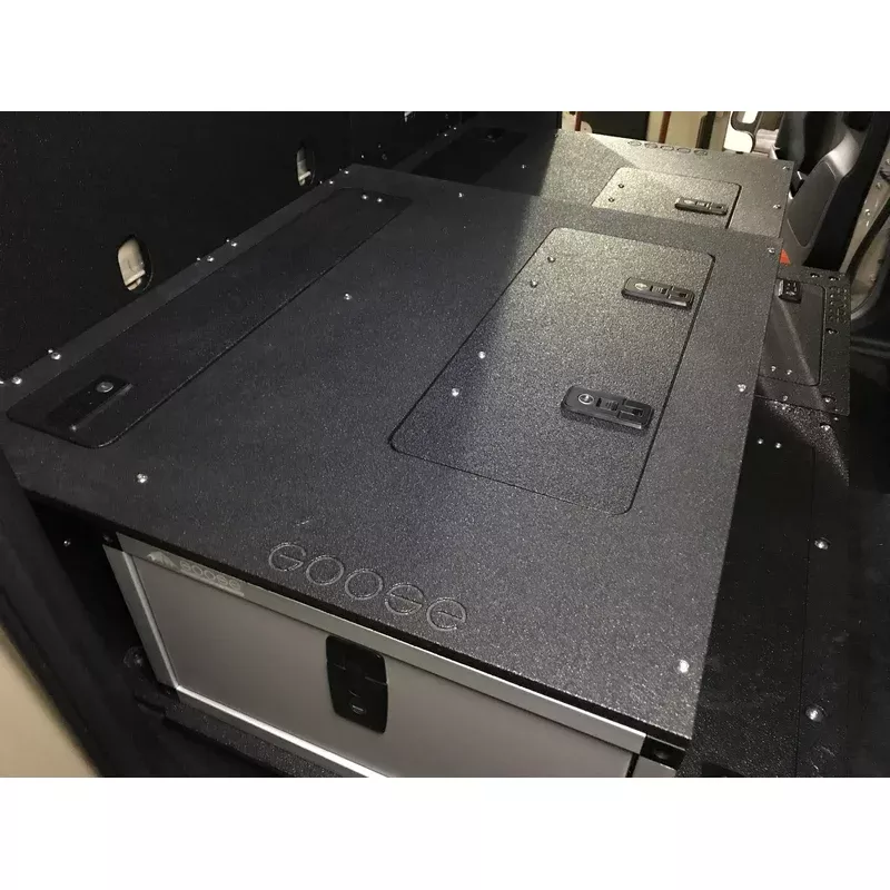 ’05-23 Toyota Tacoma Double Cab 2nd Row Single Drawer Module 60% Passenger Side