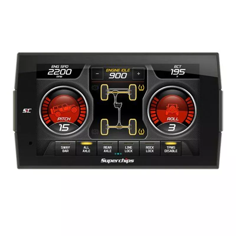 ’07-14 Jeep Wrangler Superchips Trail Dash 3 – 42050-3