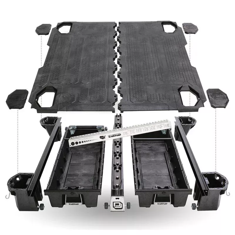 ’07-19 Chevy/GMC 2500/3500 Truck Bed Storage System-8ft Bed