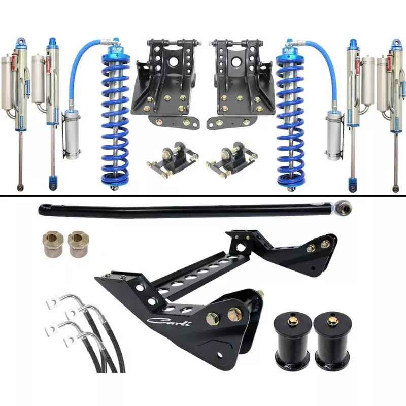 ’08-10 Ford F250/350 2.5 Coilover Bypass System-4.5″ Lift