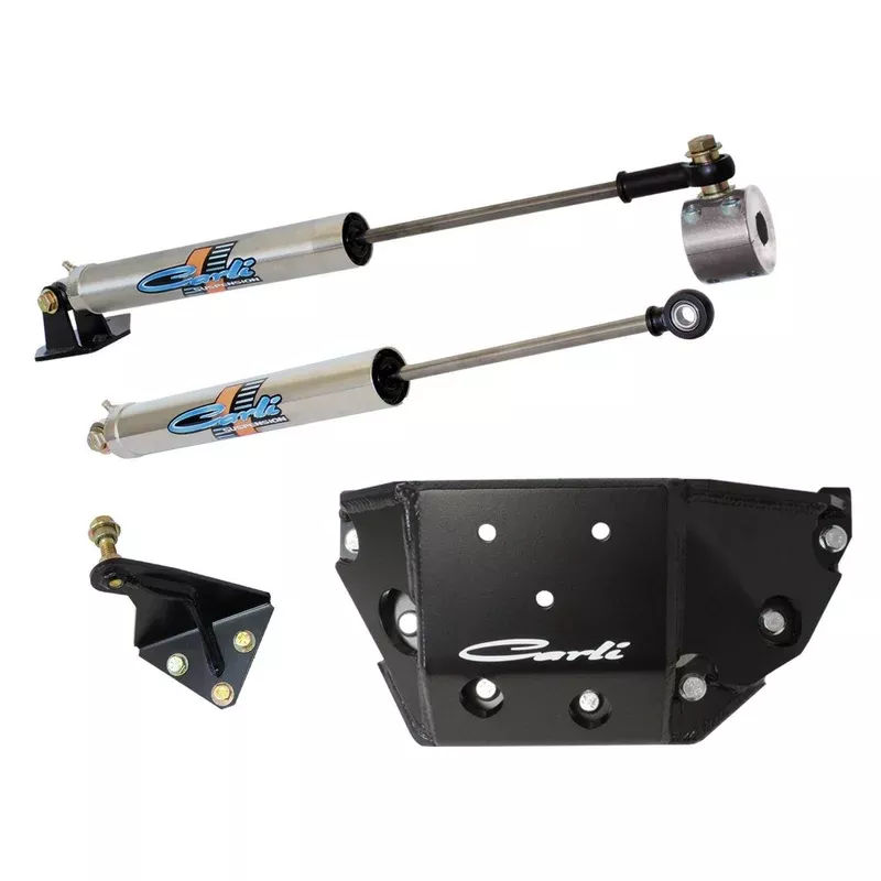 ‘08.5-12 Dodge Ram 2500/3500 Opposing “T-Style” Steering Stabilizer Kit
