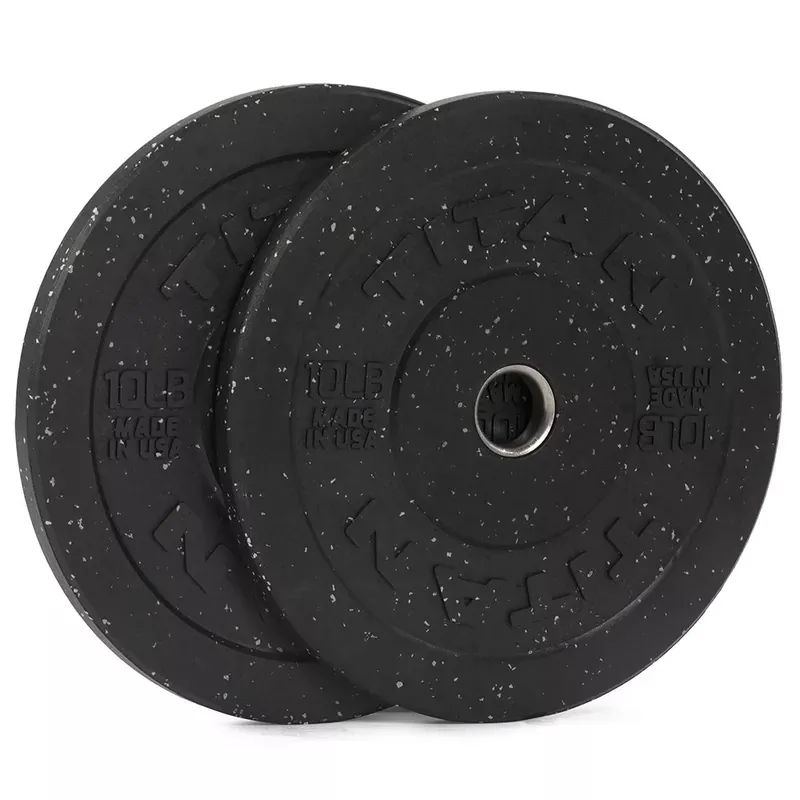10 LB Pair Crumb Rubber Bumper Plates