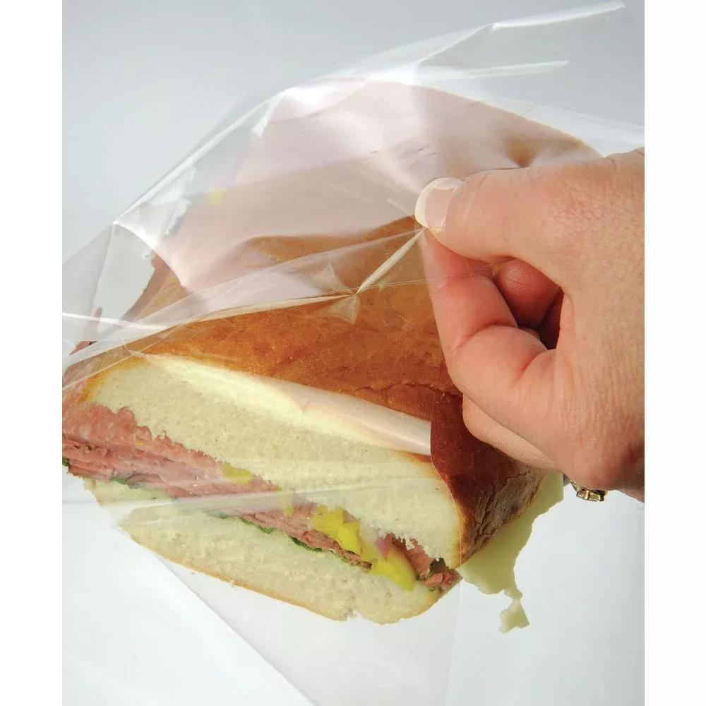 .80 Gauge BOPP Plastic Clear Film Wrap -15″L x 15″W