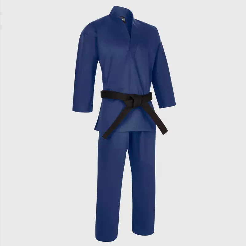 Blue Bytomic Red Label V-Neck Adult Martial Arts Uniform