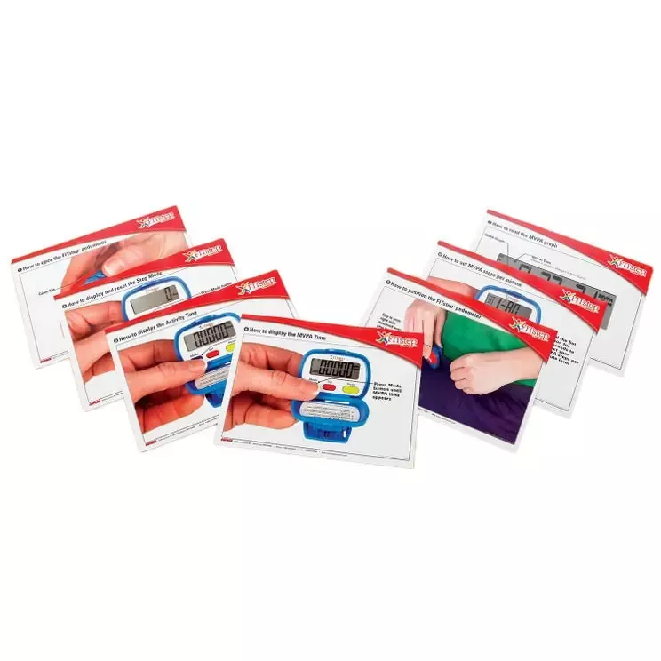FITstep Pedometer Training Charts