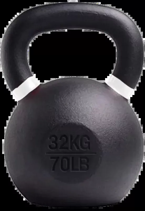 French Fitness Cast Iron Kettlebell 70 lbs (New)
