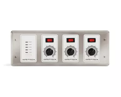 Infratech | Solid State Control - 3 Zone Analog Control with Digital Timer , 30-4047