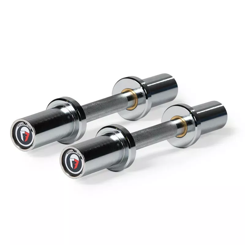 Scratch and Dent – Pair of Loadable 15″ Olympic Dumbbell Handle – FINAL SALE