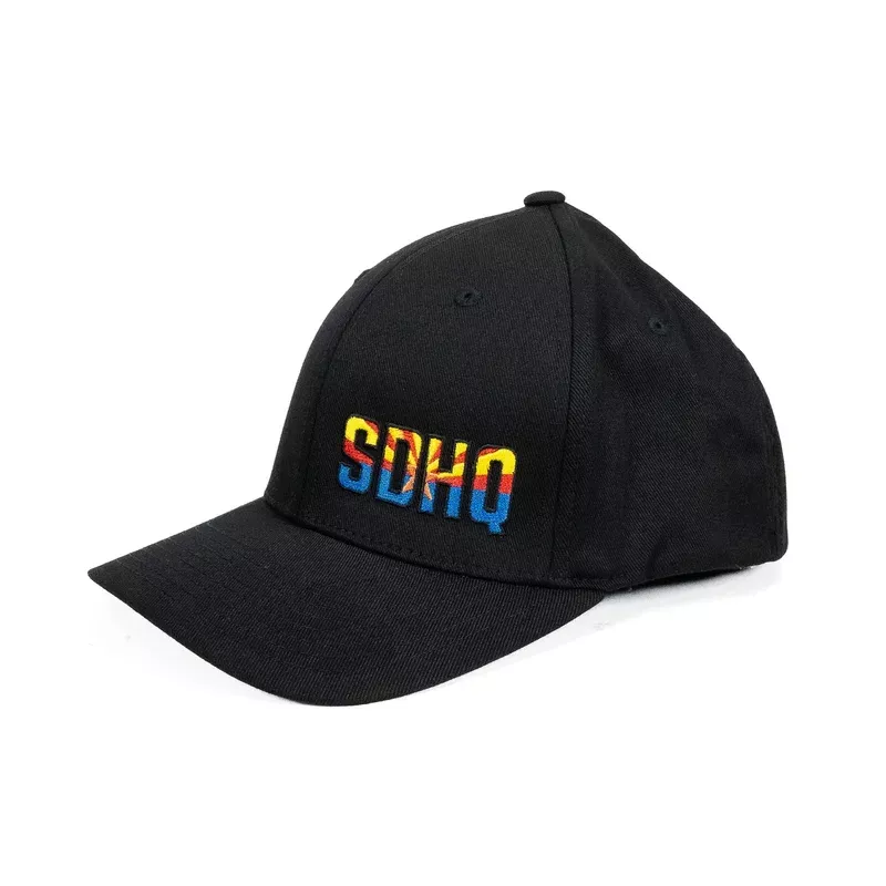 SDHQ Arizona Black Flex Fit Hat