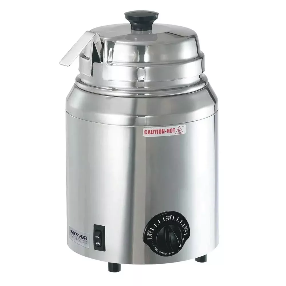 Server Products Hot Topping Server with Ladle, 3 Qt. Capacity