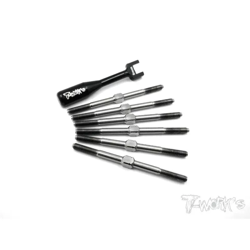 TB-061 Team Losi 22 Ver.2.0 Titanium Turnbuckle Set