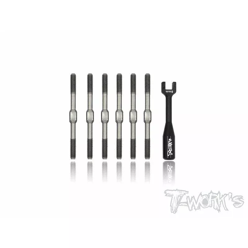 TB-094 64 Titanium Turnbuckle Set For TEKNO EB48SL/SCT410.3