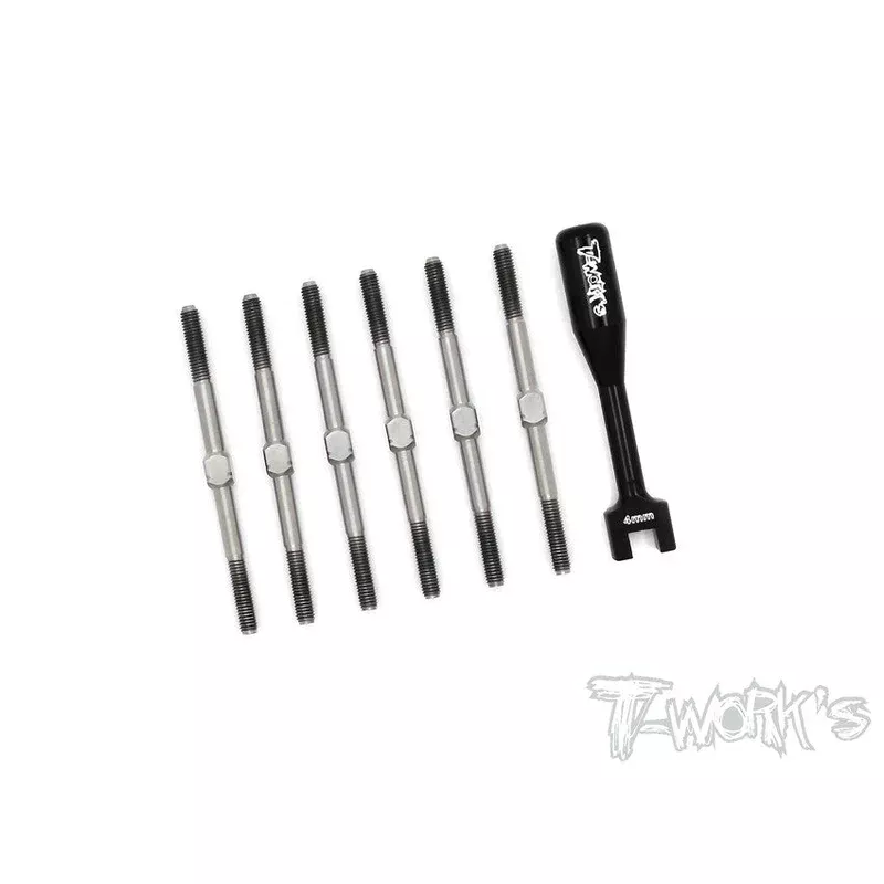 TB-124 64 Titanium Turnbuckle Set ( For Xray XB2C’17/XB2C 2018 )