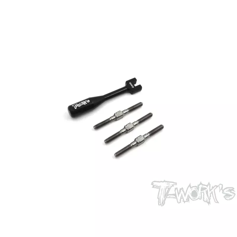 TB-133 64 Titanium Turnbuckle Set ( For Rapide F1 2016 )