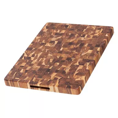 Teak Haus - Butcher Block Rectangle Cutting Board