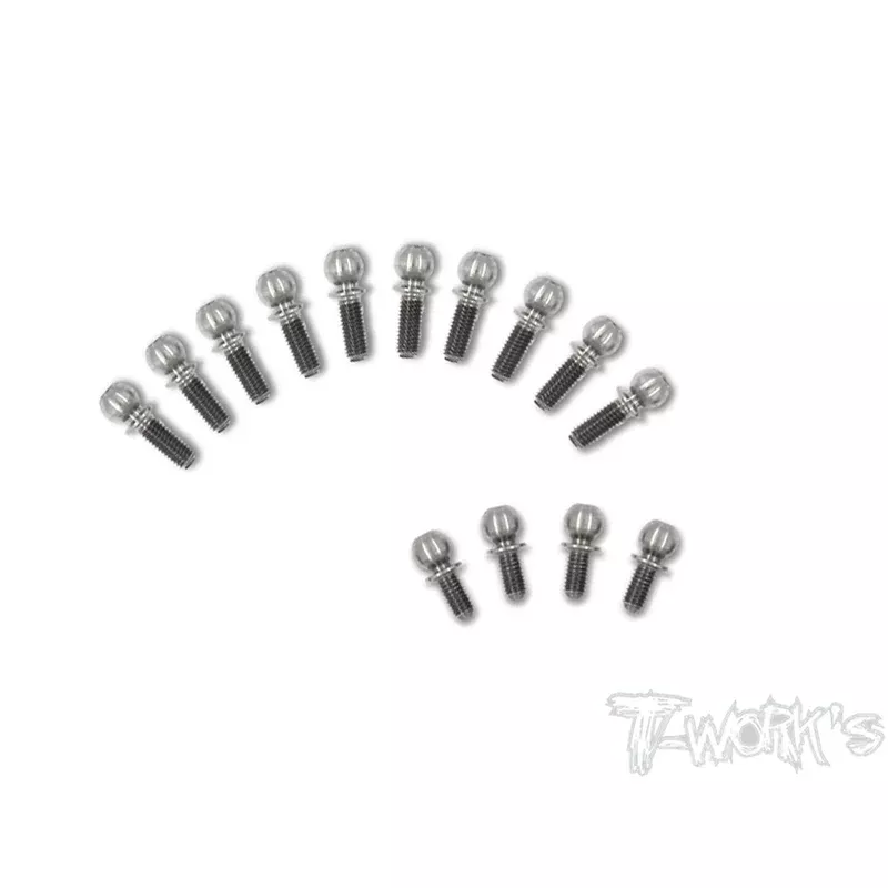 TP-092 64 Titanium Ball End set ( For Xray XB2C 2019 )
