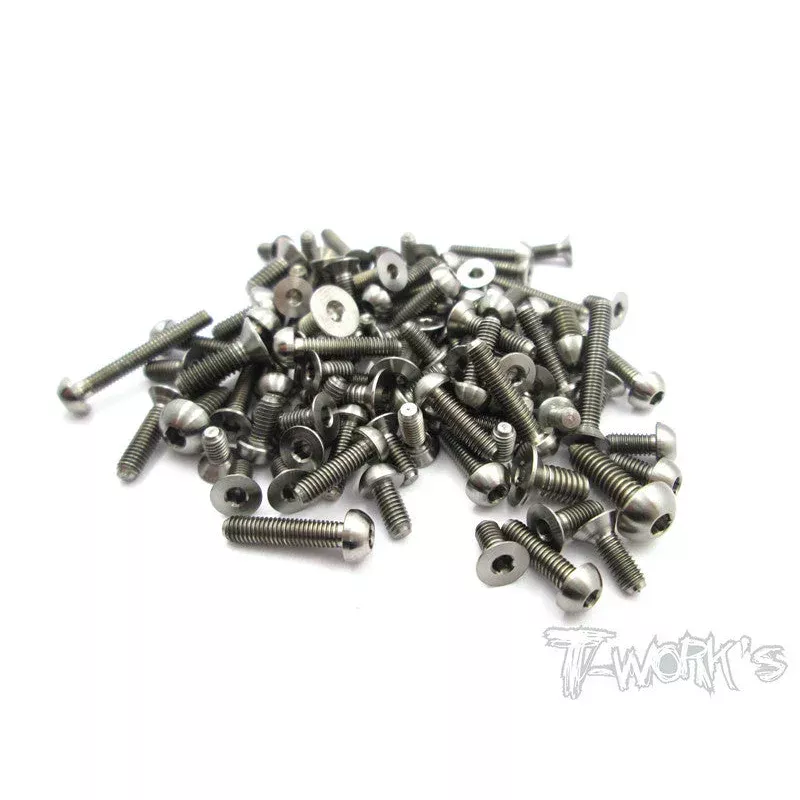 TSS-S350EVOII64 Titanium Screw set175pcs.( For Sworkz S350EVOII )