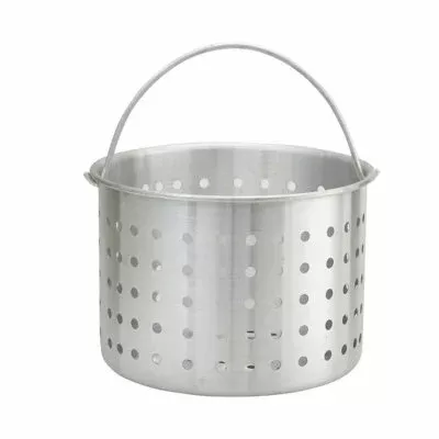 Winco ALSB-20 – Steamer Basket, 20 qt., fits ALST-20, ALHP-20, AXHH-20, & AXS-20, aluminum