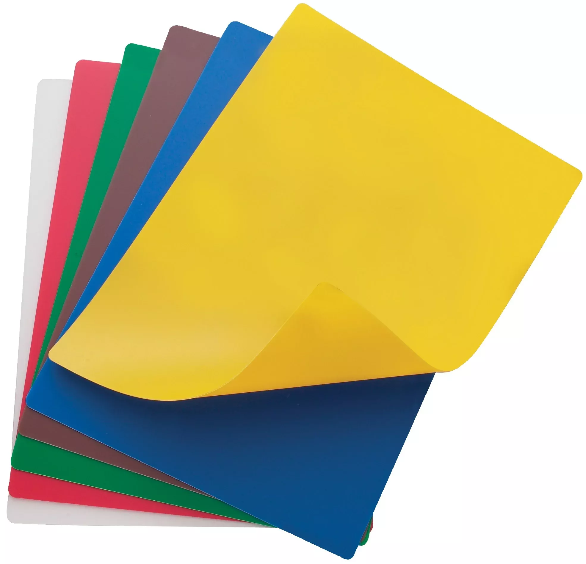 Winco CBF-1520 Flexible Cutting Mats, Assorted Colors 15″ x 20″