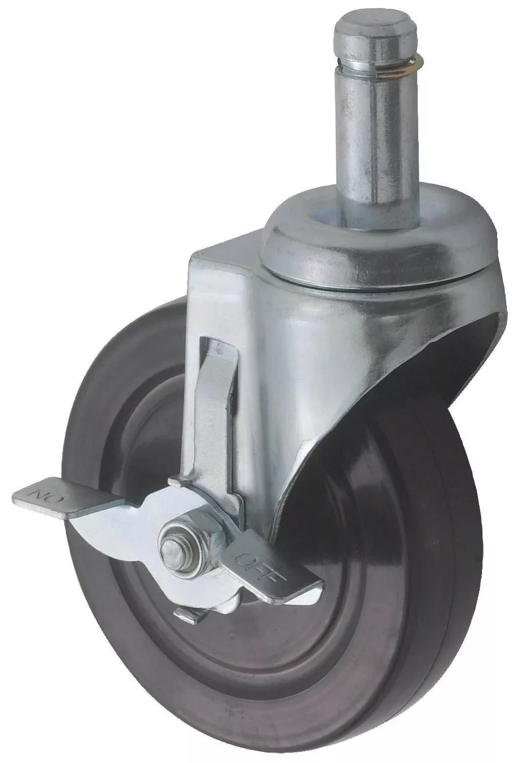 Winco VC-CTB Casters with Brake for Wire Shelves 5″