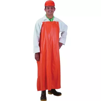 WorkHorse Vinyl Apron, Raw Edge, String Tie, 12 Mil