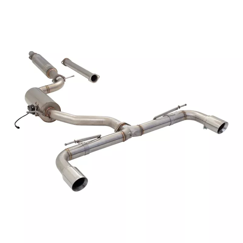 Xforce Catback Exhaust System With Varex Mufflers | 2022+ Volkswagen GTI Mk8 (ESVW10VKCS)