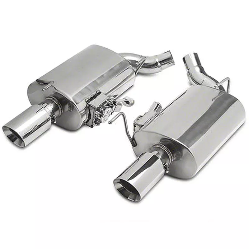 XForce Varex Valved Axle-Back | 2005-2010 Ford Mustang GT (ES-FM10-VMK-ABS)