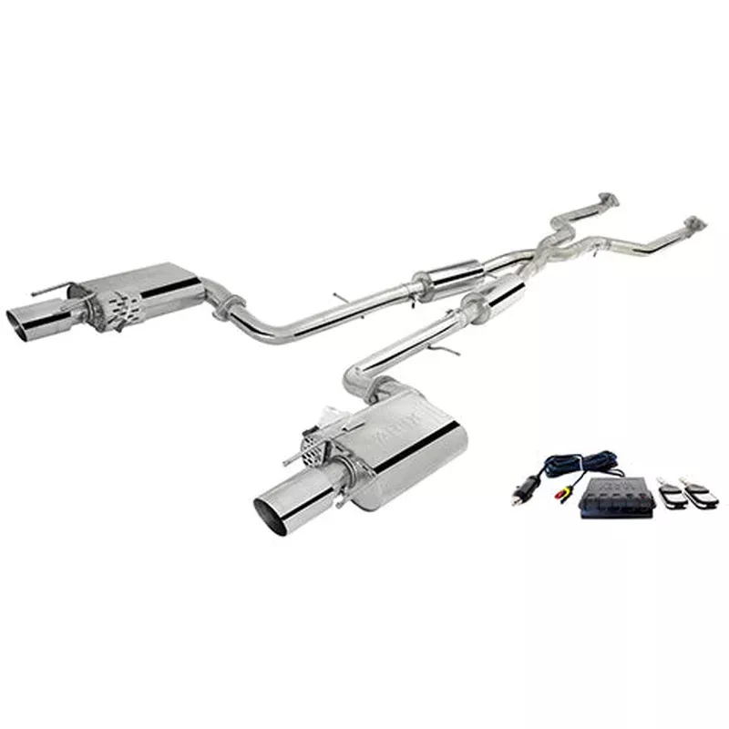 XForce Varex Valved Cat Back Exhaust System | 2014-2016 Lexus IS350 RWD (ES-LIS351-VMK-CBS)
