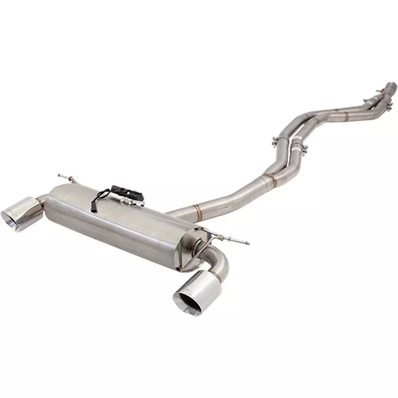 XForce Varex Valved Cat-Back Exhaust System | 2016-2019 BMW M140i (ESBM140VKCS)