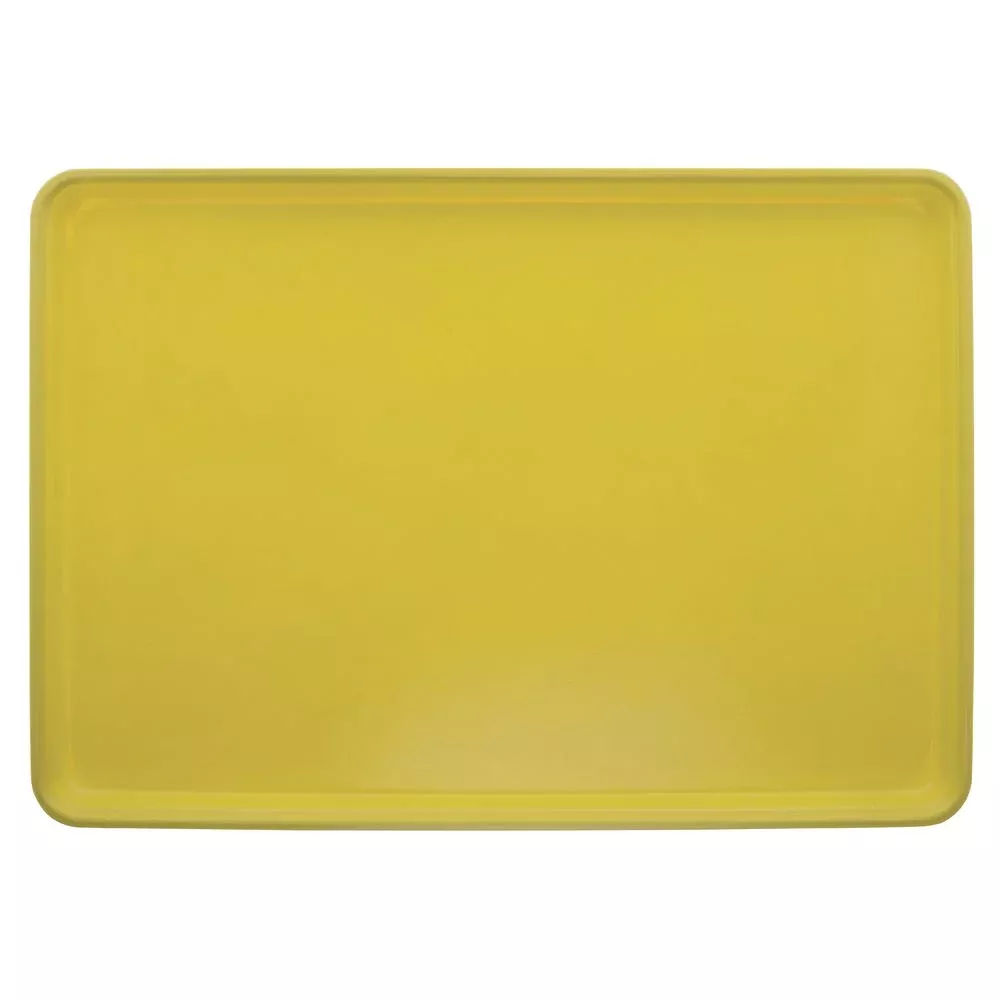 Yellow Fiberglass Display Tray – 26″L x 18″W x 1″H