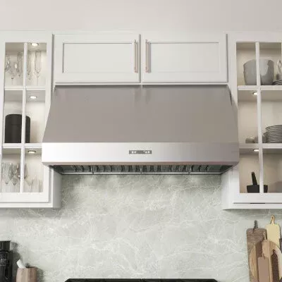 Zephyr AK7400AS – 30″ Wall Mount Range Hood, Pro Baffle Filter, Stainless Steel