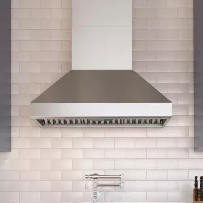 Zephyr AK7642BS – 42″ Wall Mount Range Hood, Pro Baffle Filter, Stainless Steel